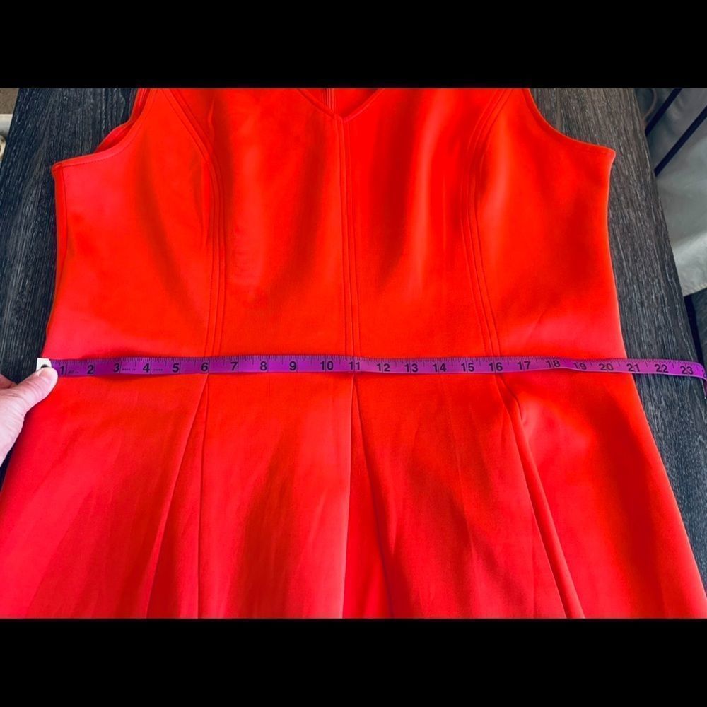 MODAMIX by Brandon Thomas,Size 2X, Scuba Tank Dress, Womens Sleeveless vneck NWT - Picture 7 of 16